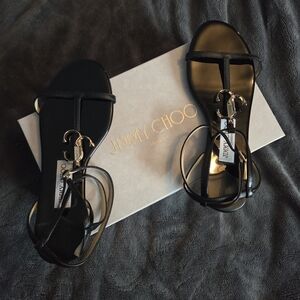 Jimmy Choo Black Sandals